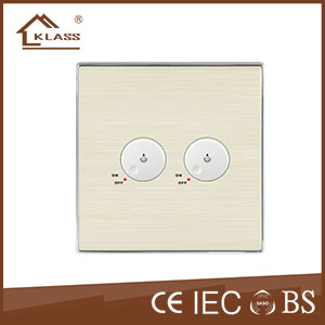 Double light dimmer switch KB9-039