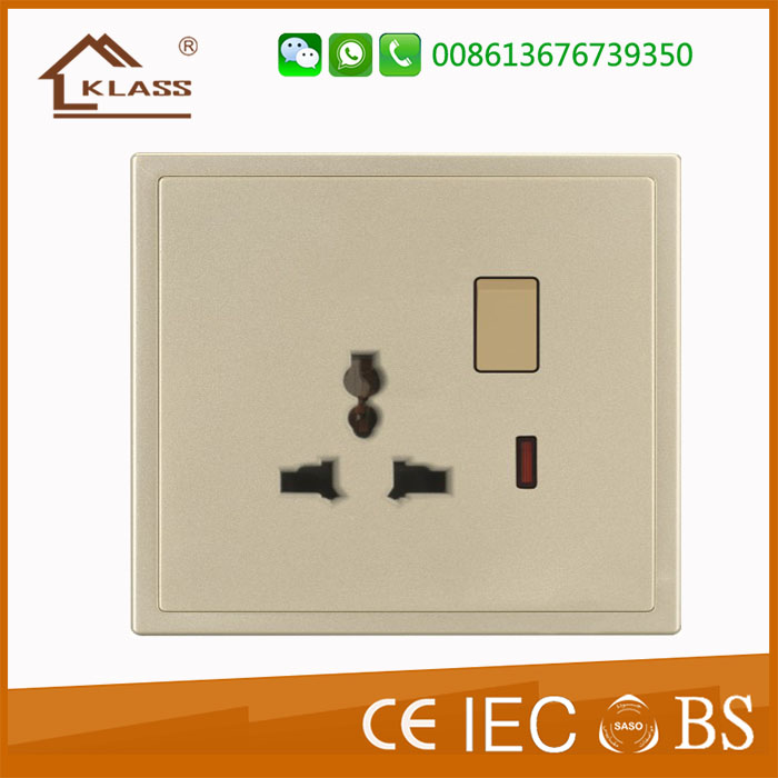 13A MF UNIVERSAL SWITCH SOCKET WITH NEON KW3-012