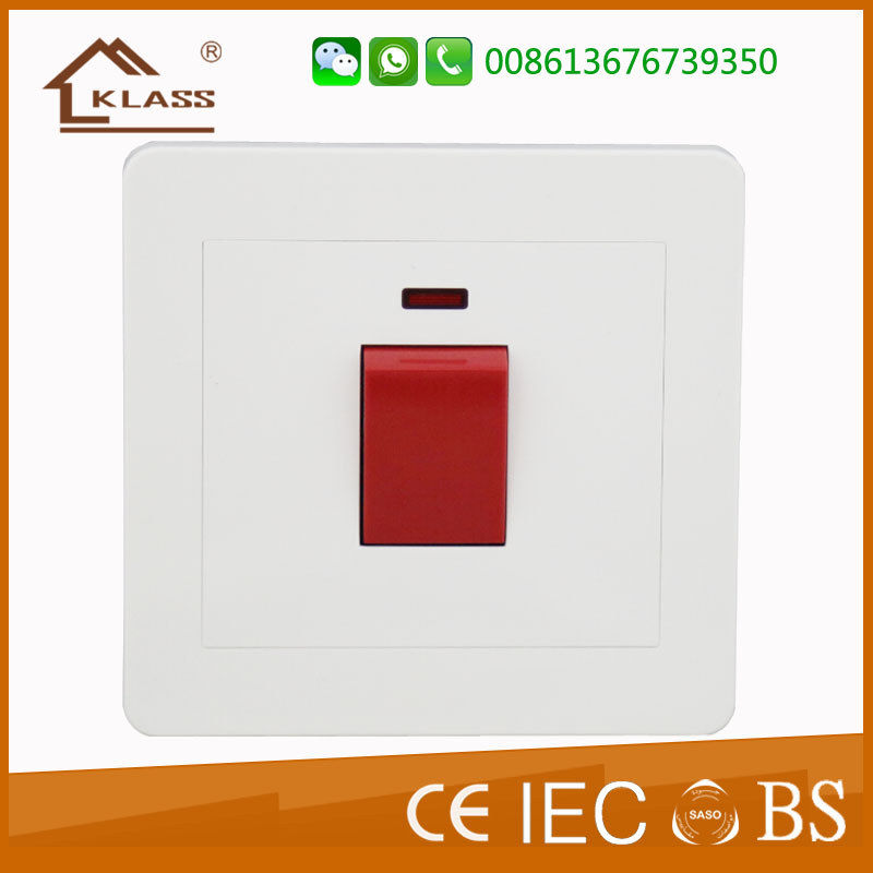 45A switch with neon KB12-037